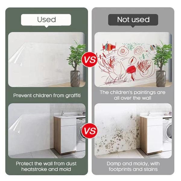 Self- Adhesive Transparent Wall Protection Film || Pack of 2