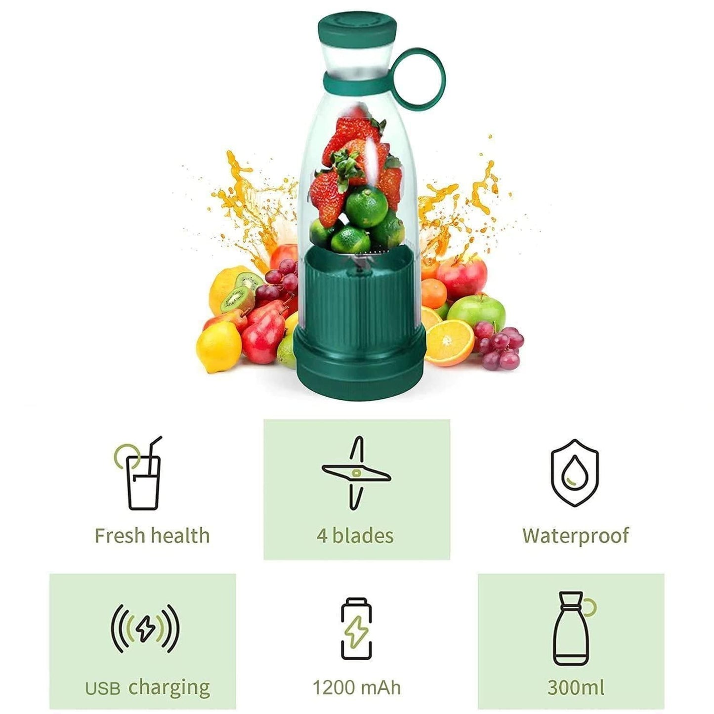 Portable Blender Bottle