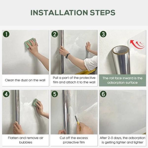 Self- Adhesive Transparent Wall Protection Film || Pack of 2