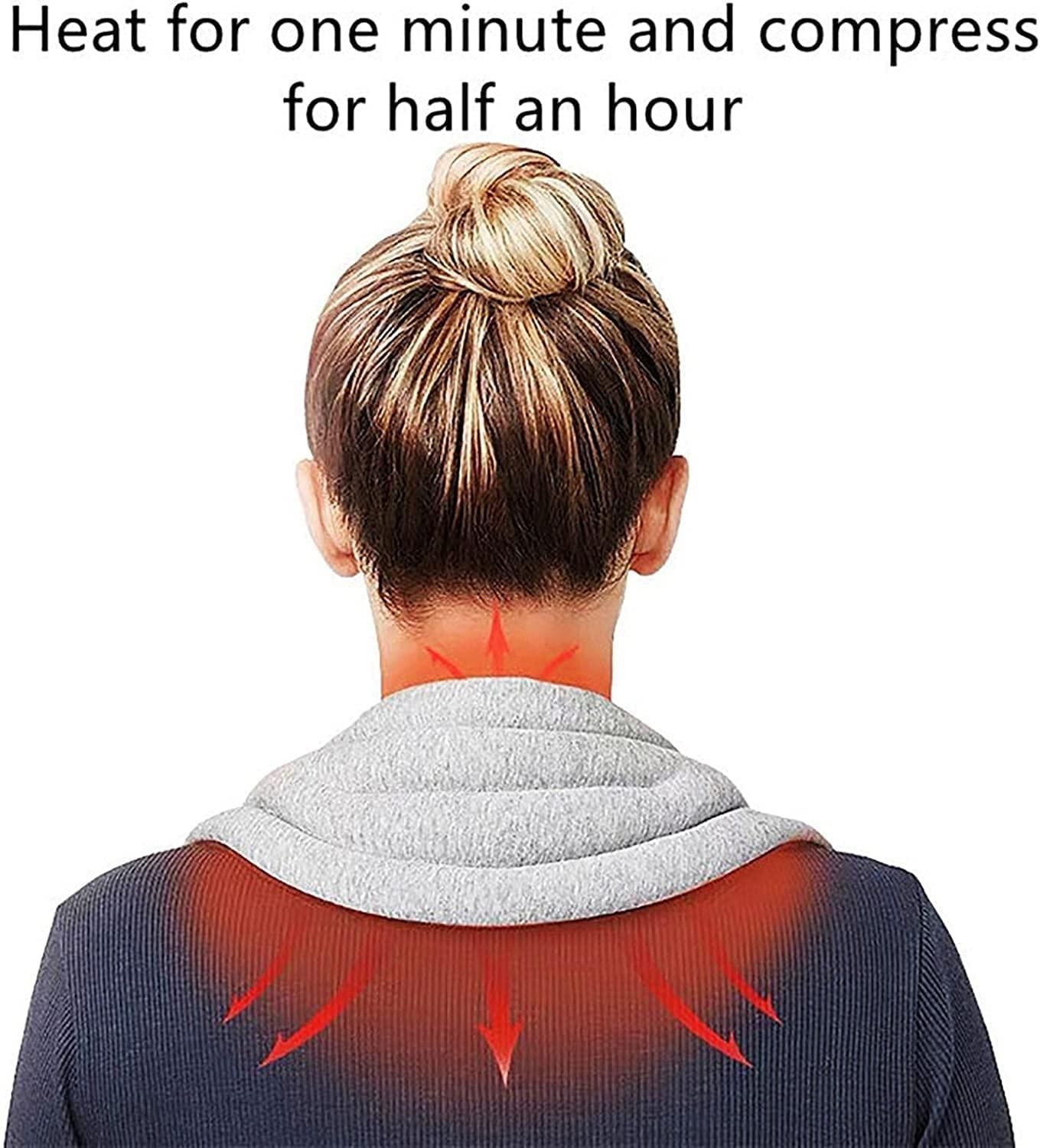 Pain Relief Neck Wrap || Heat and Cold Therapy