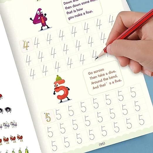Magic Practice Copybook (Pack of 4 BOOKS)