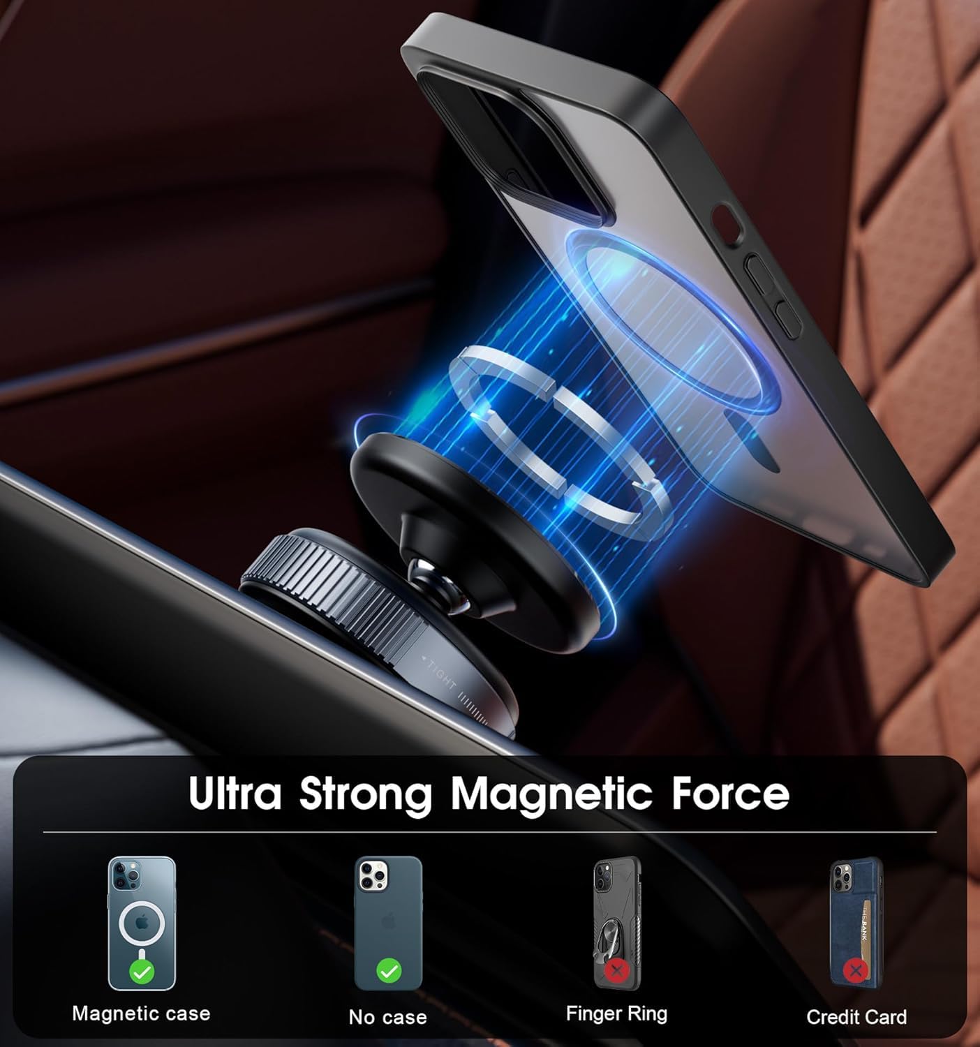 Magnetic Car Phone Mount