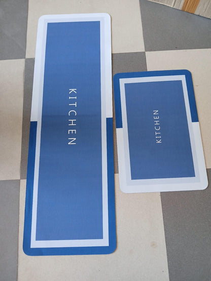 Water Absorbent Kitchen Mat - Pack of 2