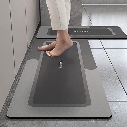 Water Absorbent Kitchen Mat - Pack of 2