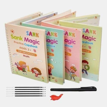 Magic Practice Copybook (Pack of 4 BOOKS)