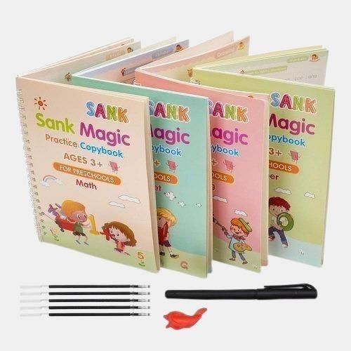 Magic Practice Copybook (Pack of 4 BOOKS)