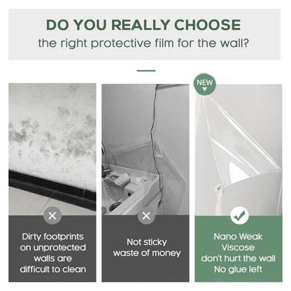 Self- Adhesive Transparent Wall Protection Film || Pack of 2