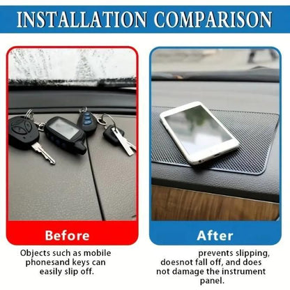 Non-Slip Silicon Car Dashboard Mat || High Temperature Resistant