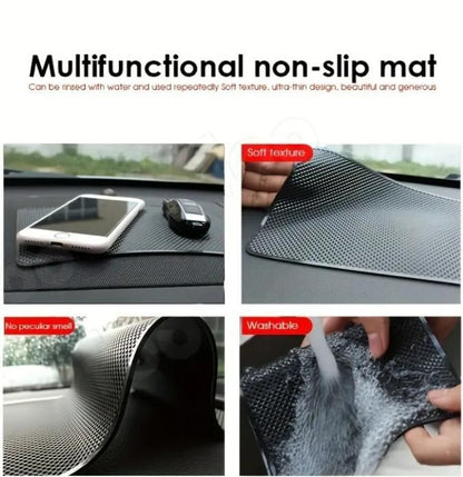 Non-Slip Silicon Car Dashboard Mat || High Temperature Resistant