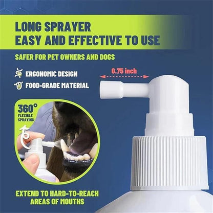 Pet Oral Care Spray 100ml || No Brushing || Pack of 2