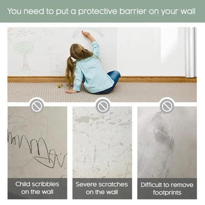 Self- Adhesive Transparent Wall Protection Film || Pack of 2