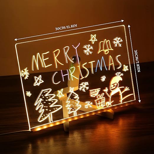 3D LED Light Glass Acrylic Glow pad