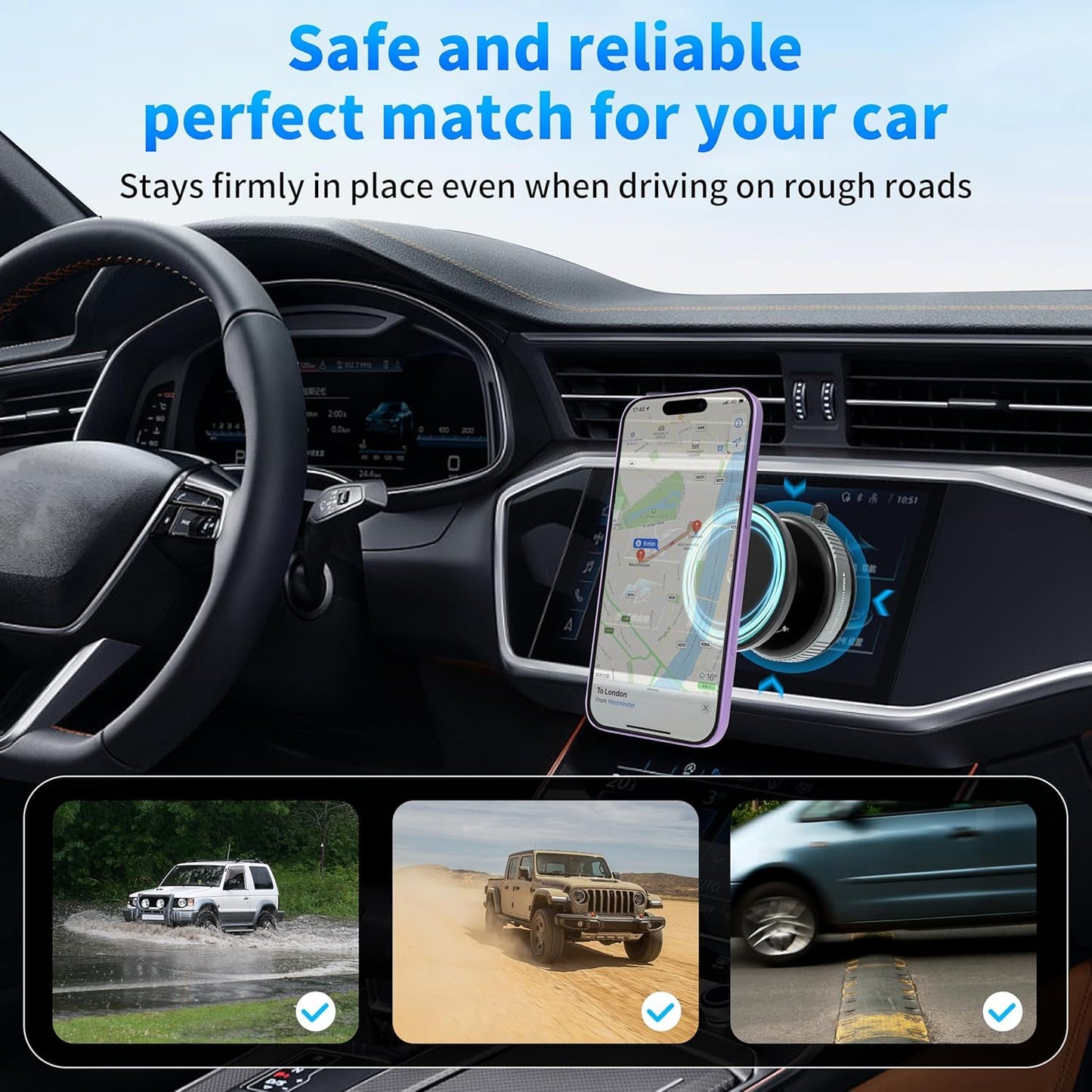 Magnetic Car Phone Mount