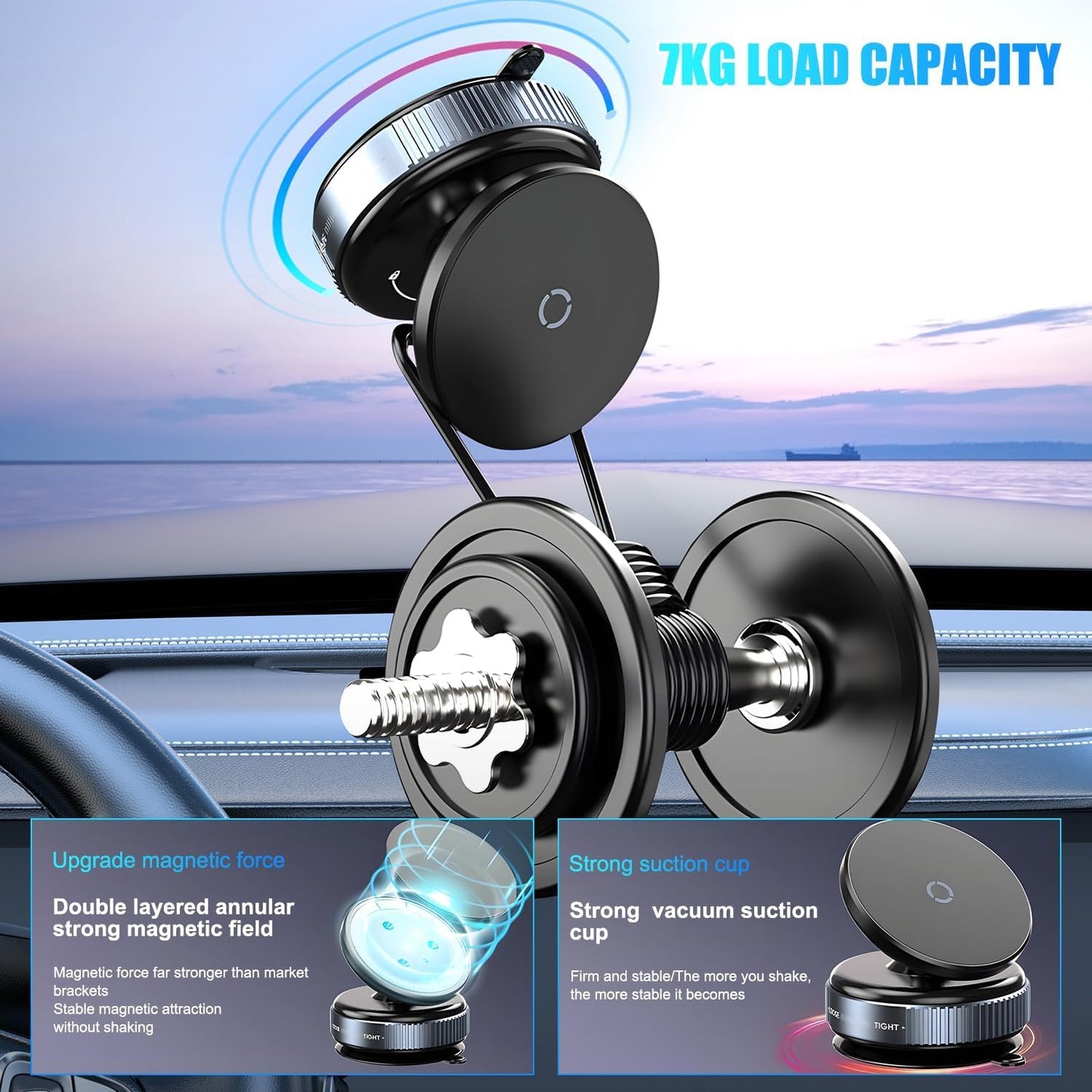 Magnetic Car Phone Mount
