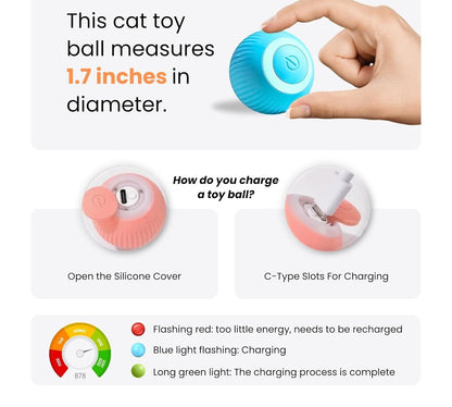 Smart Gravity 360 Self Roller Ball - PET TOY