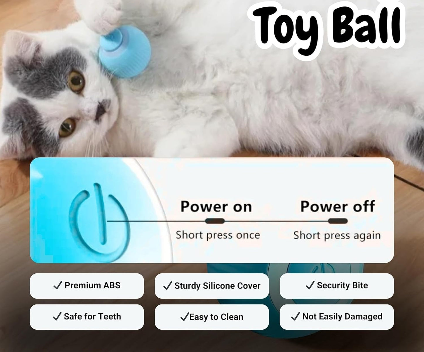 Smart Gravity 360 Self Roller Ball - PET TOY