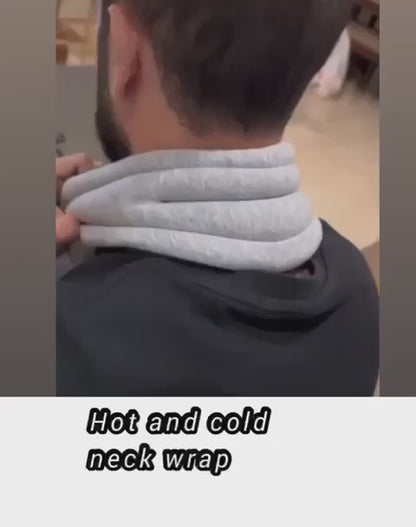 Pain Relief Neck Wrap || Heat and Cold Therapy